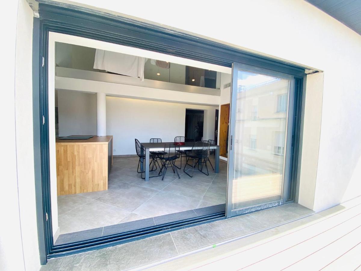 Apartamento Duplex 120M2 Terrasse Vue Sur Nimes Exterior foto