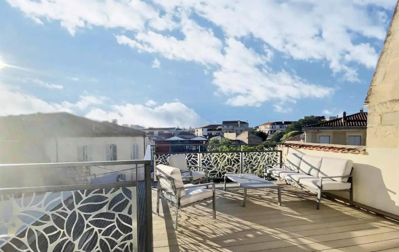 Apartamento Duplex 120M2 Terrasse Vue Sur Nimes Exterior foto